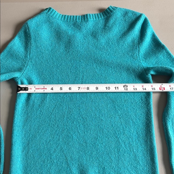 J. Crew Women's Turquoise Sweater - Picture 6 of 9
